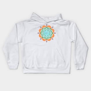 mandala Clamber Paintmandala Zoom drawing Kids Hoodie